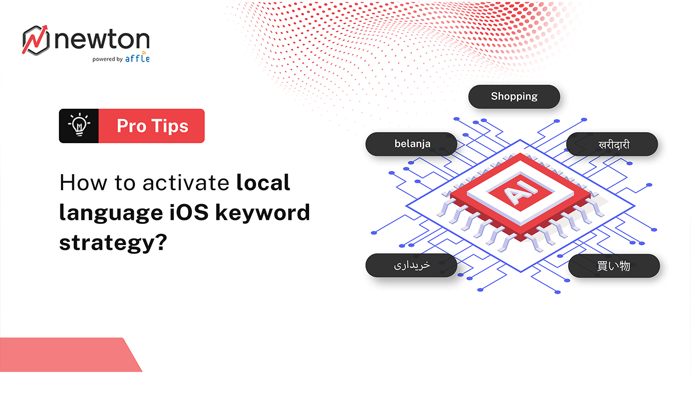 How to activate a local language iOS keyword strategy?